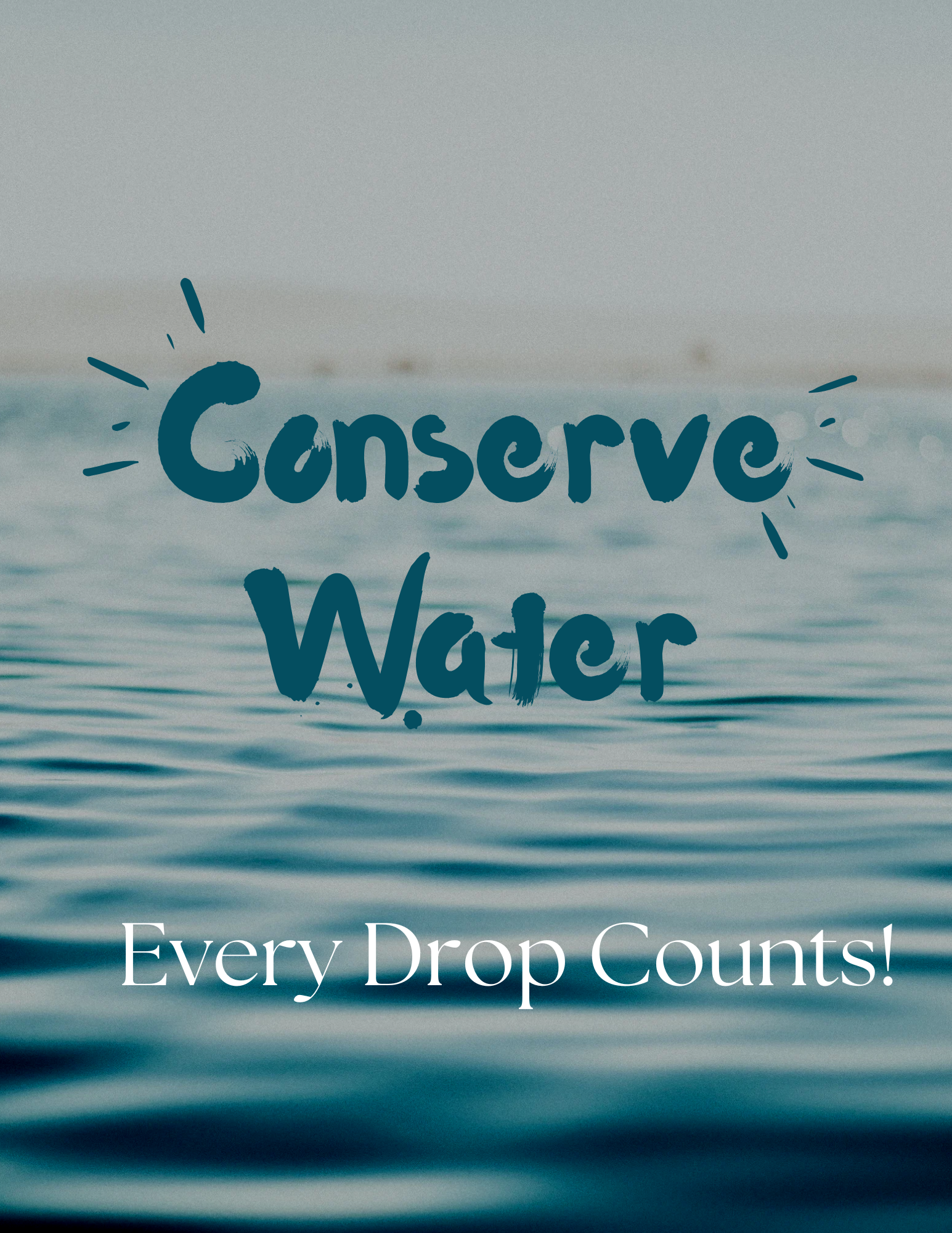 Conserve Water